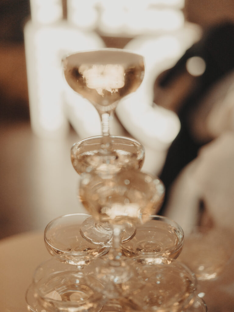 Champagne Tower | Wedding Venue in Minneapolis Minnesota