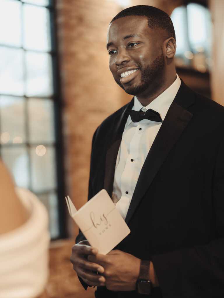 Groom's Vows | Minnesota Wedding