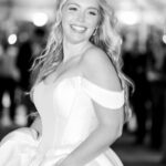 Couple’s joyful grand entrance at 173 Carlyle House wedding in Norcross GA