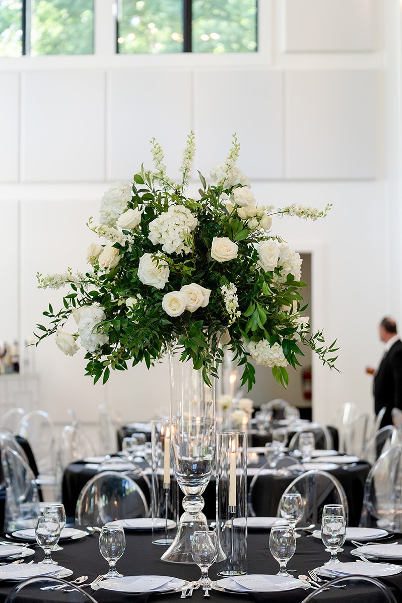 the table setting at the revere a wedding venue in georgia