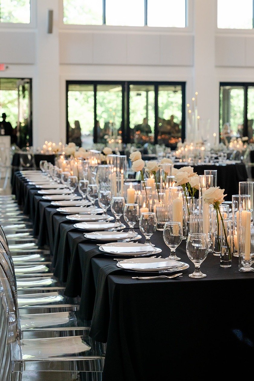 the reception area of the revere a unique wedding venue in georgia