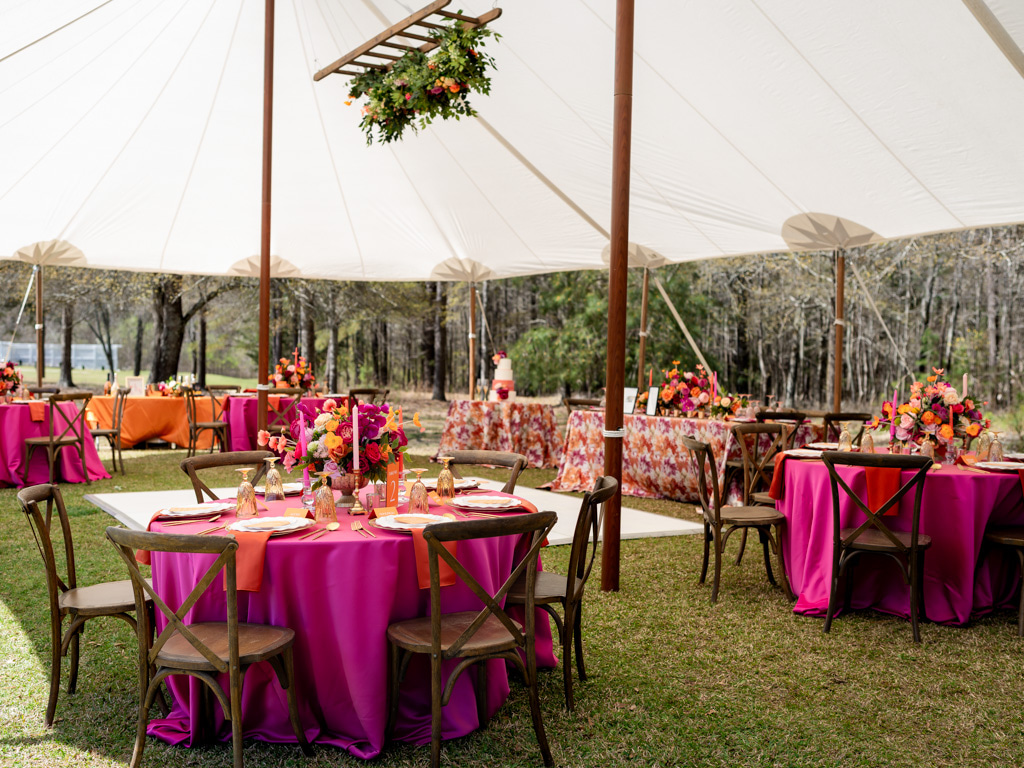 Average Cost of a Wedding in Georgia | Kalyn Wolf Studios Elegant ceremony setup at a venue representing average wedding cost Georgia.